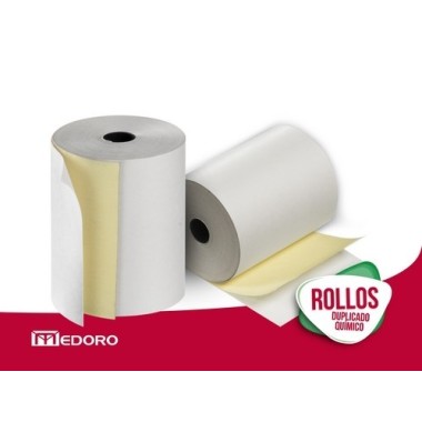 ROLLO DUPL. QUIMICO 57MM X 20MTS 10UND MEDORO MS5720