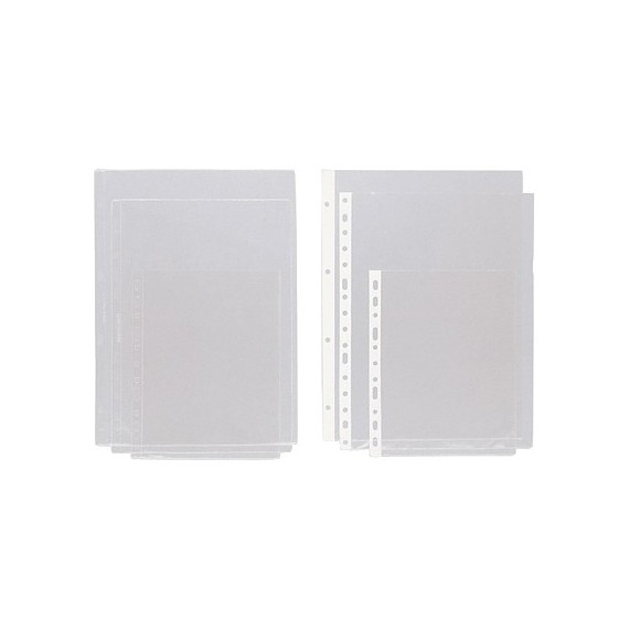 FOLIOS A4 X 10 UNIDADES BORDE BLANCO PREMIUM 70MIC