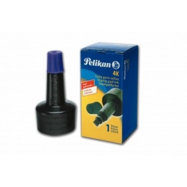 TINTA P/SELLOS PELIKAN 4K AZUL 28CC