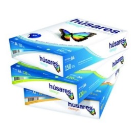 RESMA A4 120GR. HUSARES DESIGN 100H PAPEL BLANCO