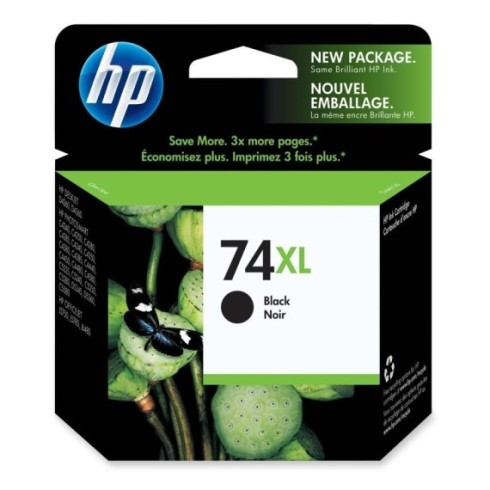 TINTA HP 74XL NEGRA CB336WL 730PAG.