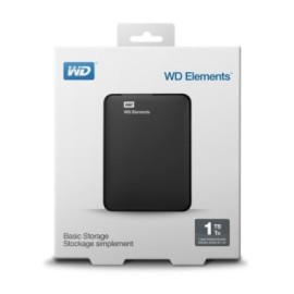 DISCO EXTERNO 1TB 3.0 WD ELEMENTS NEGRO