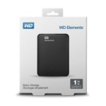 DISCO EXTERNO 1TB 3.0 WD ELEMENTS NEGRO