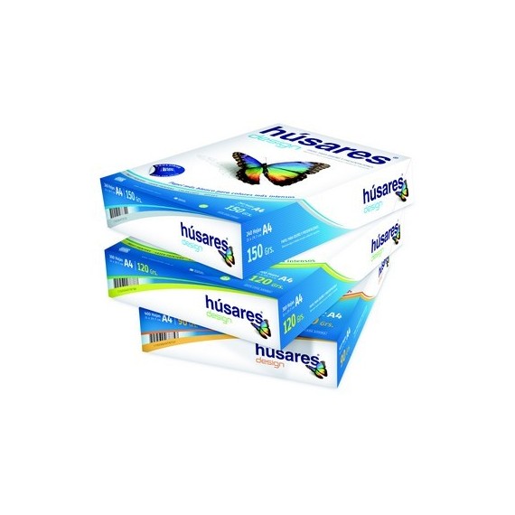 RESMA A4 150GR. HUSARES DESIGN 100H PAPEL BLANCO