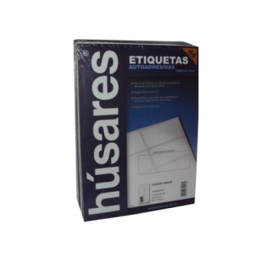 ETIQ. A4 99X34MM HUSARES NÂ° 34216 16UNX25H