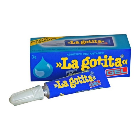 LA GOTITA GEL ADHESIVO INSTANTANEO 3GR.