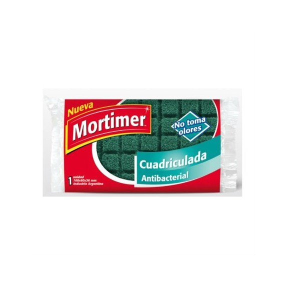 ESPONJA MORTIMER CUADRIC. ANTIBACTERIAL