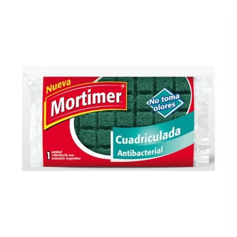 ESPONJA MORTIMER CUADRIC. ANTIBACTERIAL