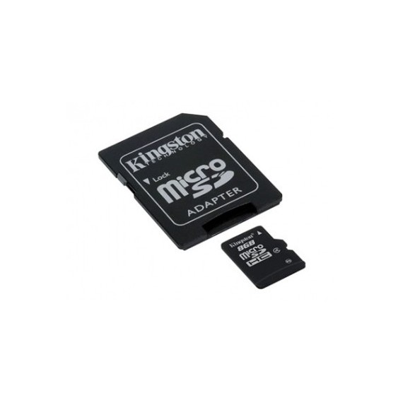 MEMORIA 8GB KINGSTON SDC4 MICRO SD C/ADAPT.