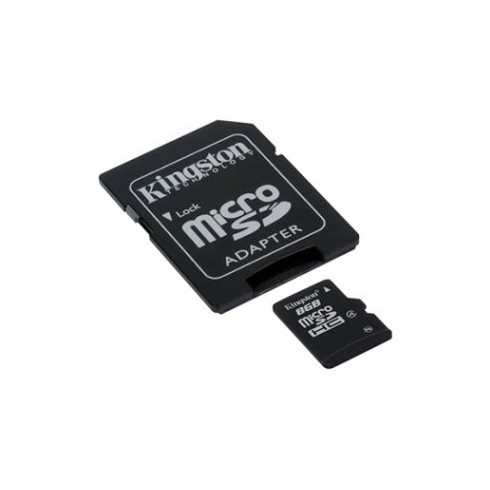 MEMORIA 8GB KINGSTON SDC4 MICRO SD C/ADAPT.