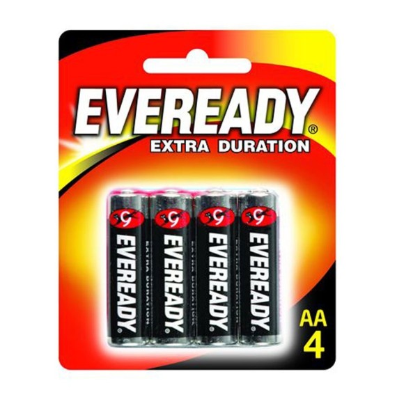 PILAS AA EVEREADY BLISTER X 4 UNIDADES