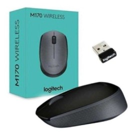 MOUSE OPTICO LOGITECH INALAMBRICO M170 BLACK