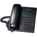 TELEFONO PANASONIC TS500 NEGRO/BCO MESA/PARED