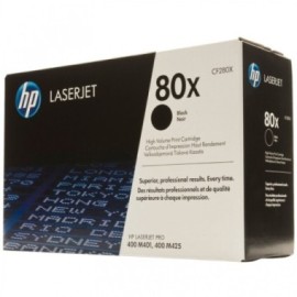 TONER HP 80X NEGRO LASERJET 6.900PAG. CF280X