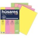 BLOCK HOJAS A4 20UND 125GR FLUO SURT. HUSARES 7953