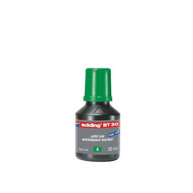 TINTA EDDING BT-30 VERDE 30ML P/MARCAD. PIZARRA