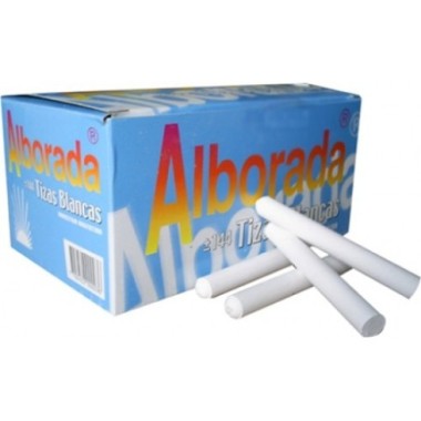 TIZA BLANCA ALBORADA CAJA 144 UND.