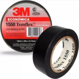 CINTA AISLADORA 3M 18MM X 10MTS 1550 TEMFLEX