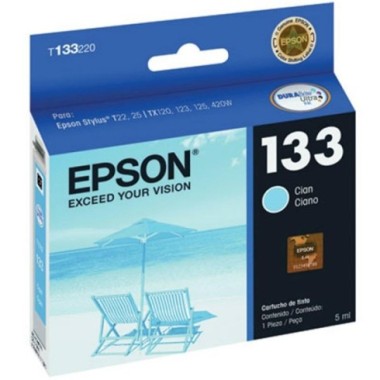 CARTUCHO TINTA EPSON 133 CIAN T133220