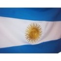 BANDERA ARGENTINA CEREMONIA GRANDE 90X140CM