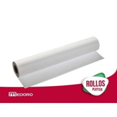 ROLLO P/PLOTTER 91.4CM X 50MTS 80GR MEDORO 2"