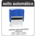 SELLO AUTOMÃTICO 4 LINEAS PERSONALIZADO