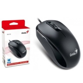 MOUSE OPTICO GENIUS DX-110 DX-120 NEG/AZU/BCO USB 1200DPI