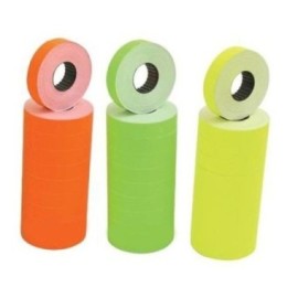 ROLLO P/MAQ. IMP. PRECIO FLUO X UNIDAD