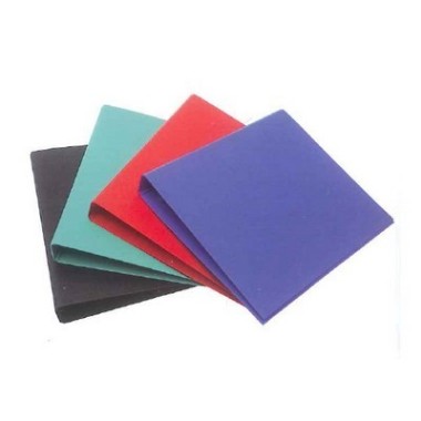 CARPETA A4 PVC 2 ANILLOS 40MM AZUL/NEGRO/ROJO THE-PEL