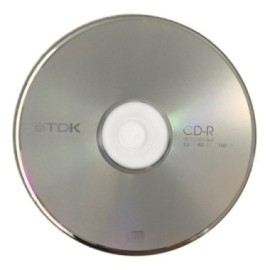 CD-R TDK 52X 80MIN X UNIDAD C/SOBRE PAPEL