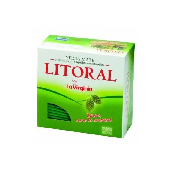 MATE COCIDO LITORAL 50 SAQ. C/SOBRE X 3GR C/U