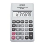 CALCULADORA CASIO HL-815 8 DIG. DE BOLSILLO