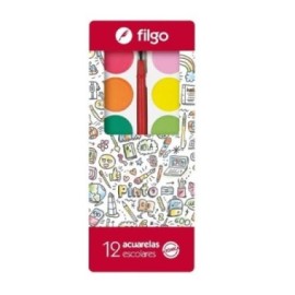 ACUARELA FILGO X 12 U. BLISTER SURTIDO