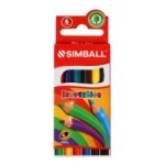 LAPIZ COLOR SIMBALL 6UND. CORTOS MADERA