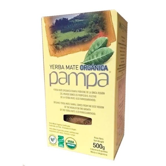 YERBA MATE PAMPA ORGANICA 500GR.