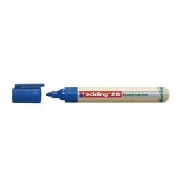 MARCADOR EDDING 28 AZUL P/PIZARRA ECOLINE RECARGABLE