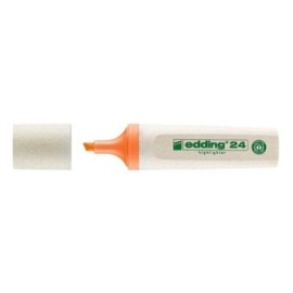 RESALTADOR EDDING 24 NARANJA ECOLINE RECARGABLE