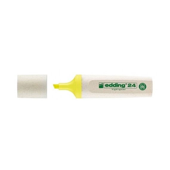 RESALTADOR EDDING 24 AMARILLO ECOLINE RECARGABLE