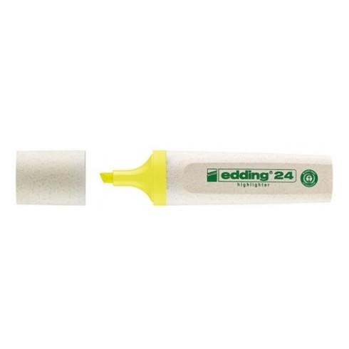 RESALTADOR EDDING 24 AMARILLO ECOLINE RECARGABLE