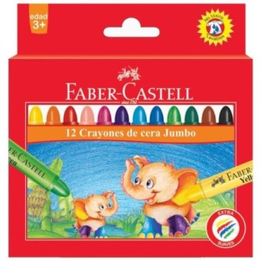 CRAYON LAPIZ PASTA FABER CASTELL X 12 UND