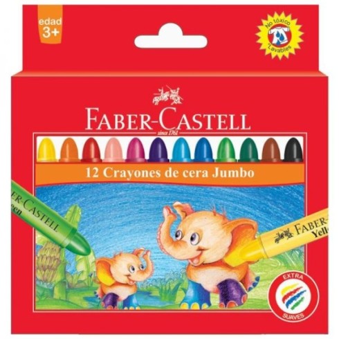 CRAYON LAPIZ PASTA FABER CASTELL X 12 UND