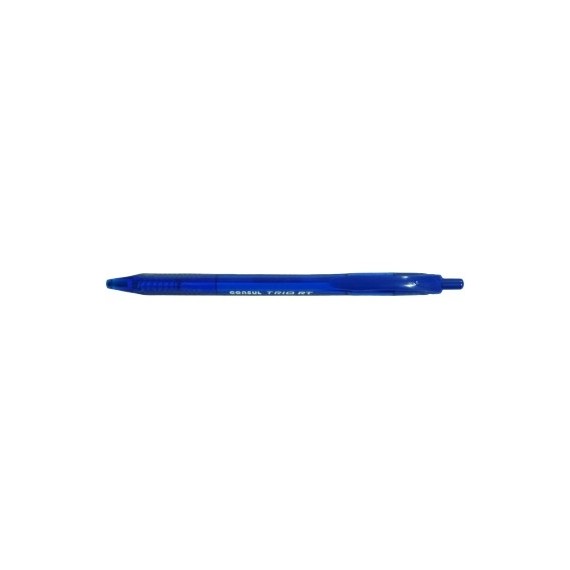 BOLIGRAFO CONSUL TRIO RETRACTIL AZUL 1MM