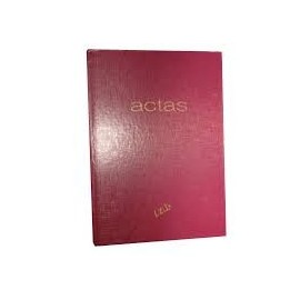 LIBRO DE ACTAS RAB CORONA 2M GRANDE 200 PAG. COD:2224