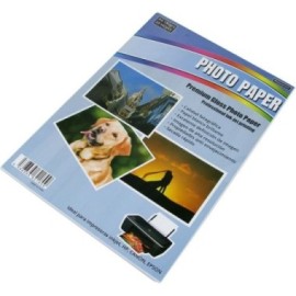 PAPEL FOTOGRAFICO AUTOADHESIVO A4 20H. 135G GLOSSY