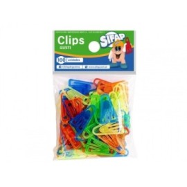 BROCHES CLIPS PLASTICOS SIFAP X 100 UNIDADES