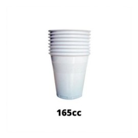 VASO PLASTICO 165CC X 100 UNIDADES ART. 165