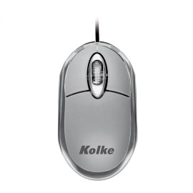 MOUSE OPTICO KOLKE USB 1200DPI SILVER KM-117