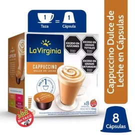 CAPSULAS LA VIRGINIA DOLCE GUSTO CAPPUCCINO DDL X 8 UND.