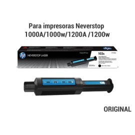 KIT RECARGA ORIGINAL HP LASER 103A NEVERSTOP NEGRO W1103A