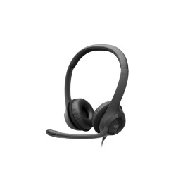 AURICULAR+MIC LOGITECH STEREO H390 USB NEGRO